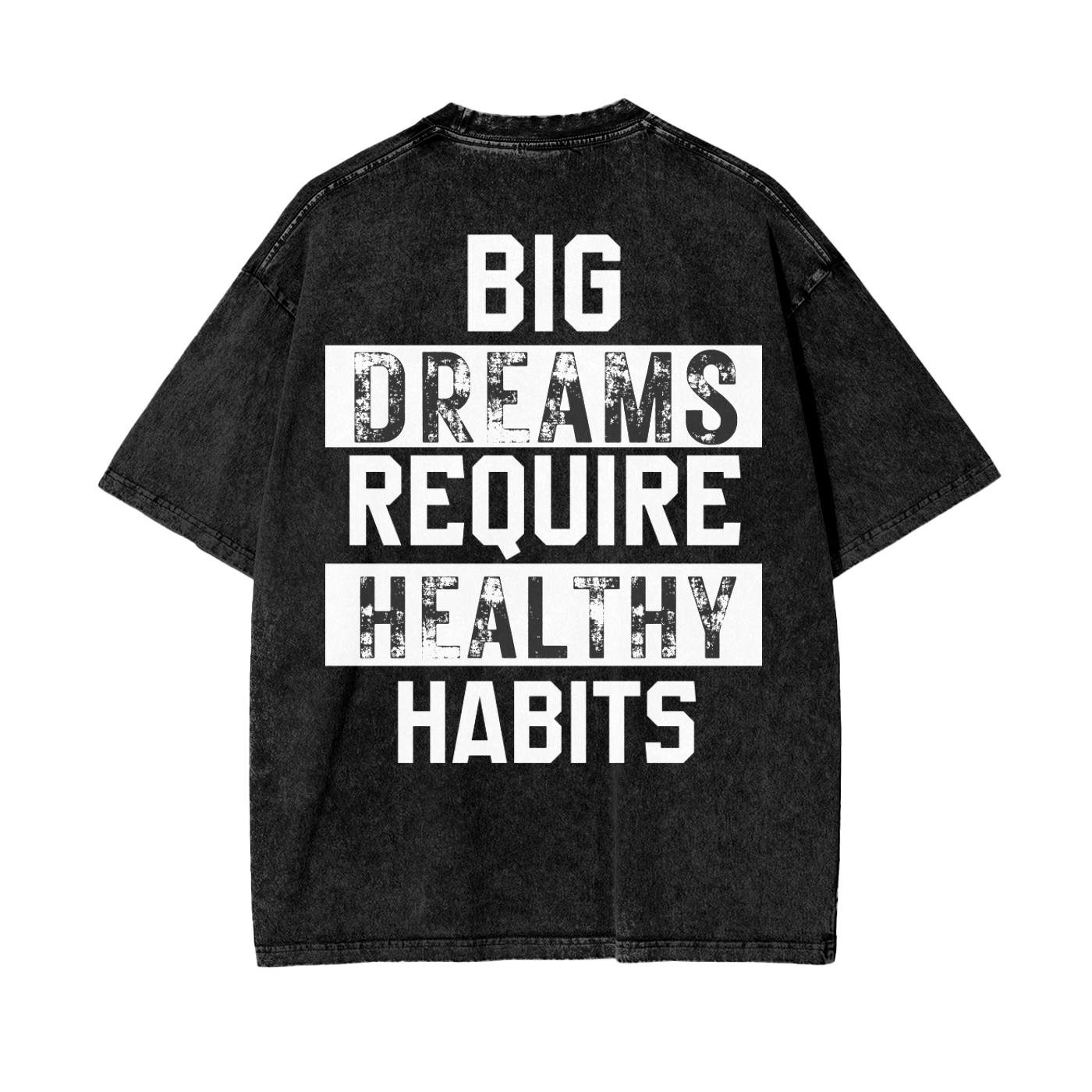 Big Dreams Oversize Snow Washed T-Shirt