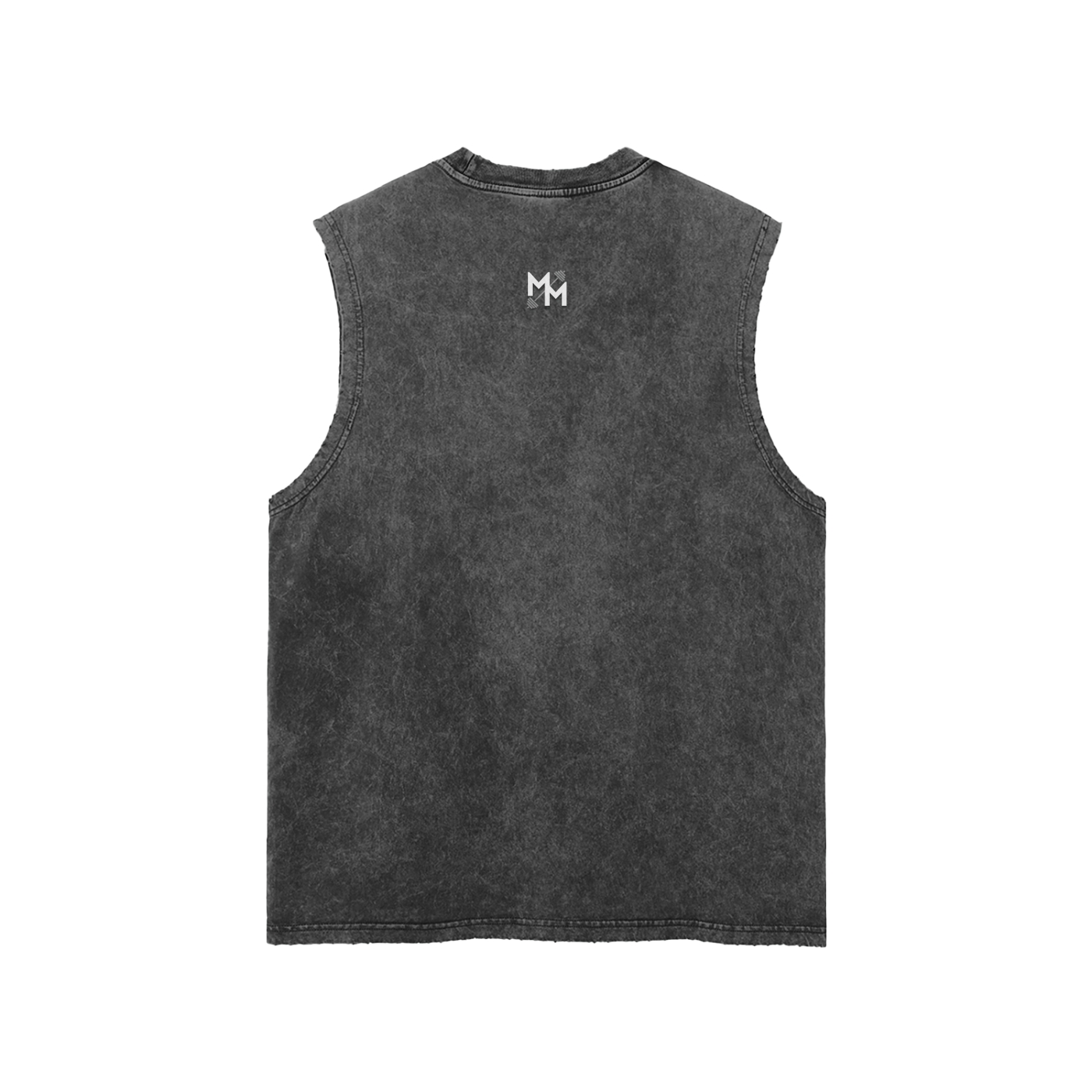 Fear God Streetwear Snow Washed Frayed Hem Tank Top